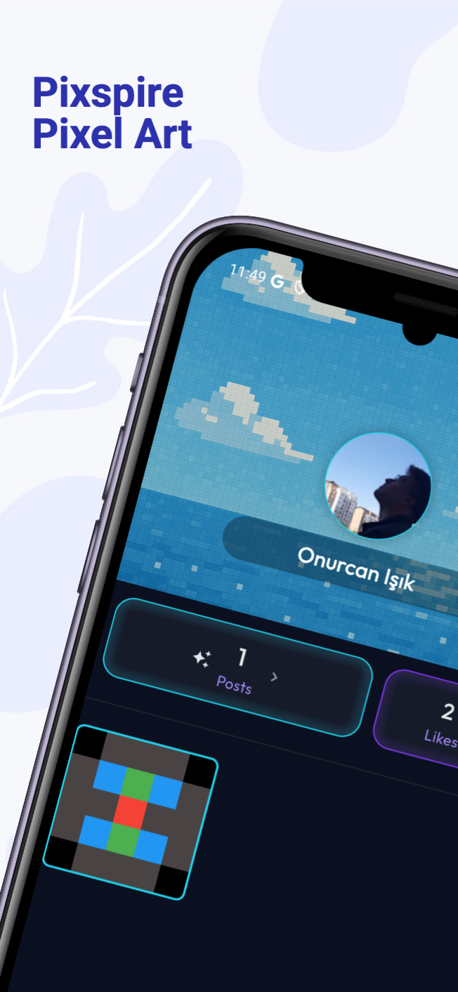 Pixspire | Pixel Art - Main screenshot showing features and interface