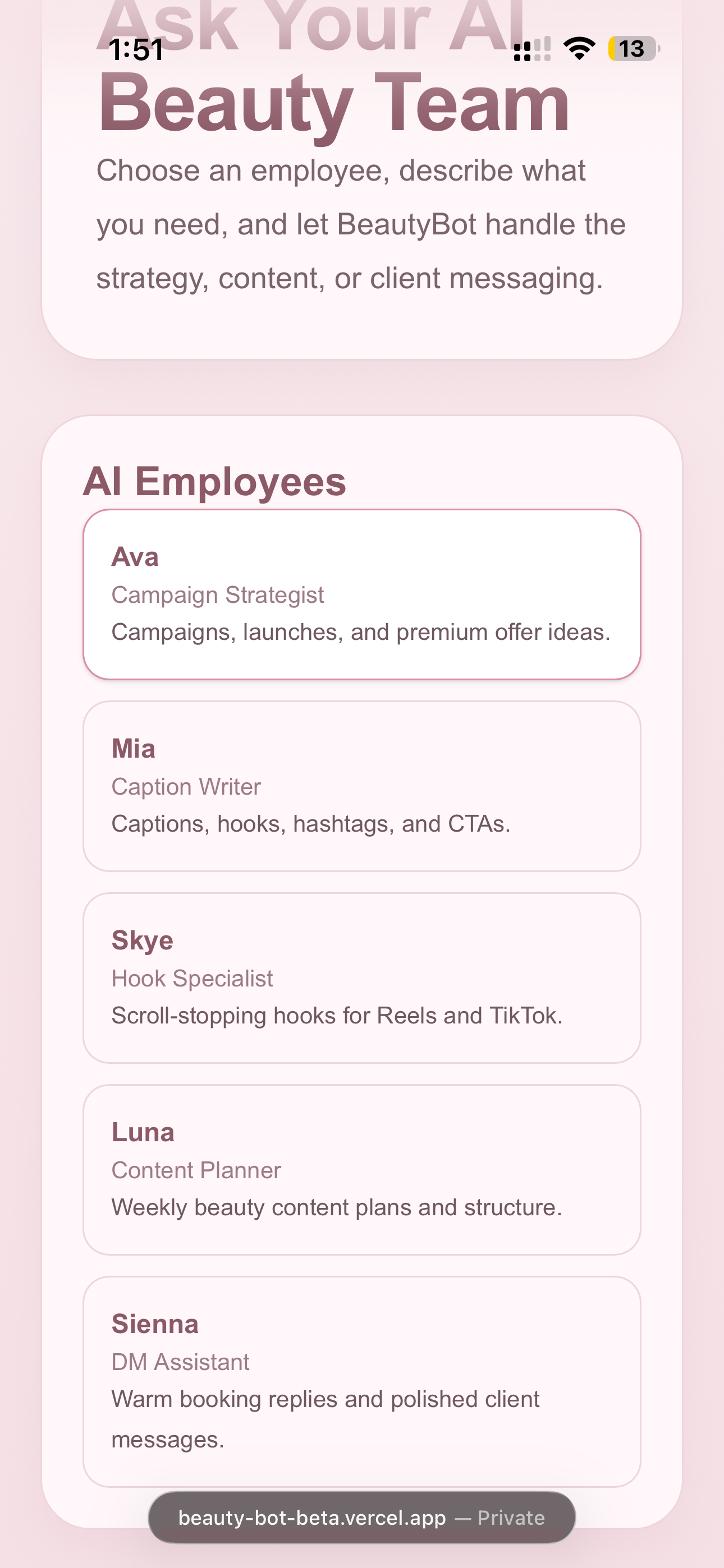 BeautyBot gallery image