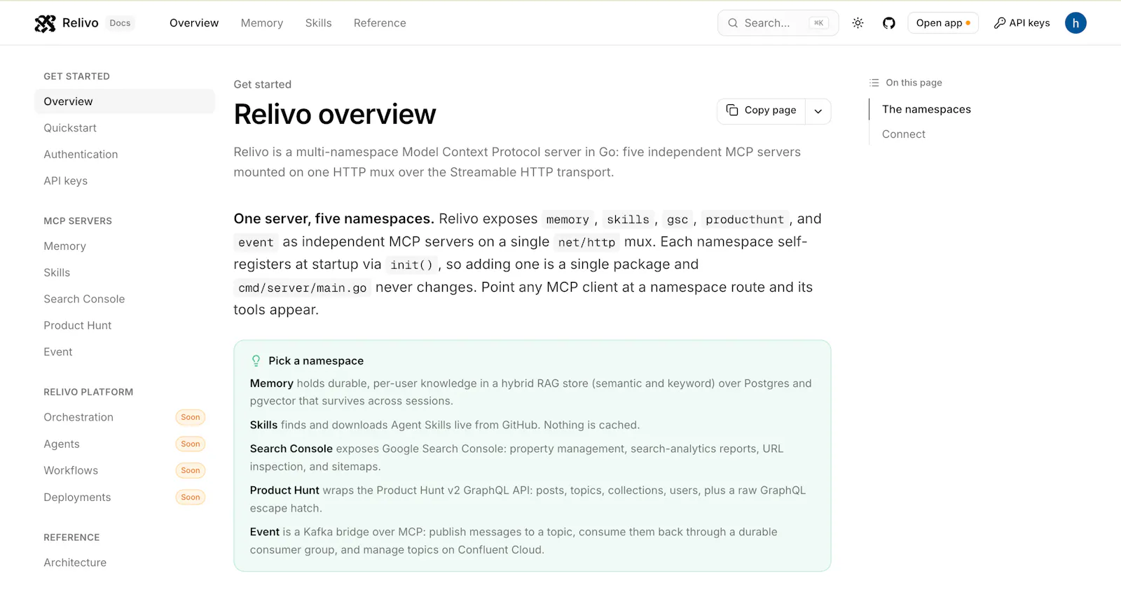 Relivo MCP Server screenshot 2