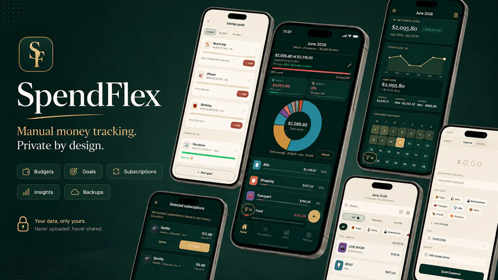 SpendFlex screenshot 1