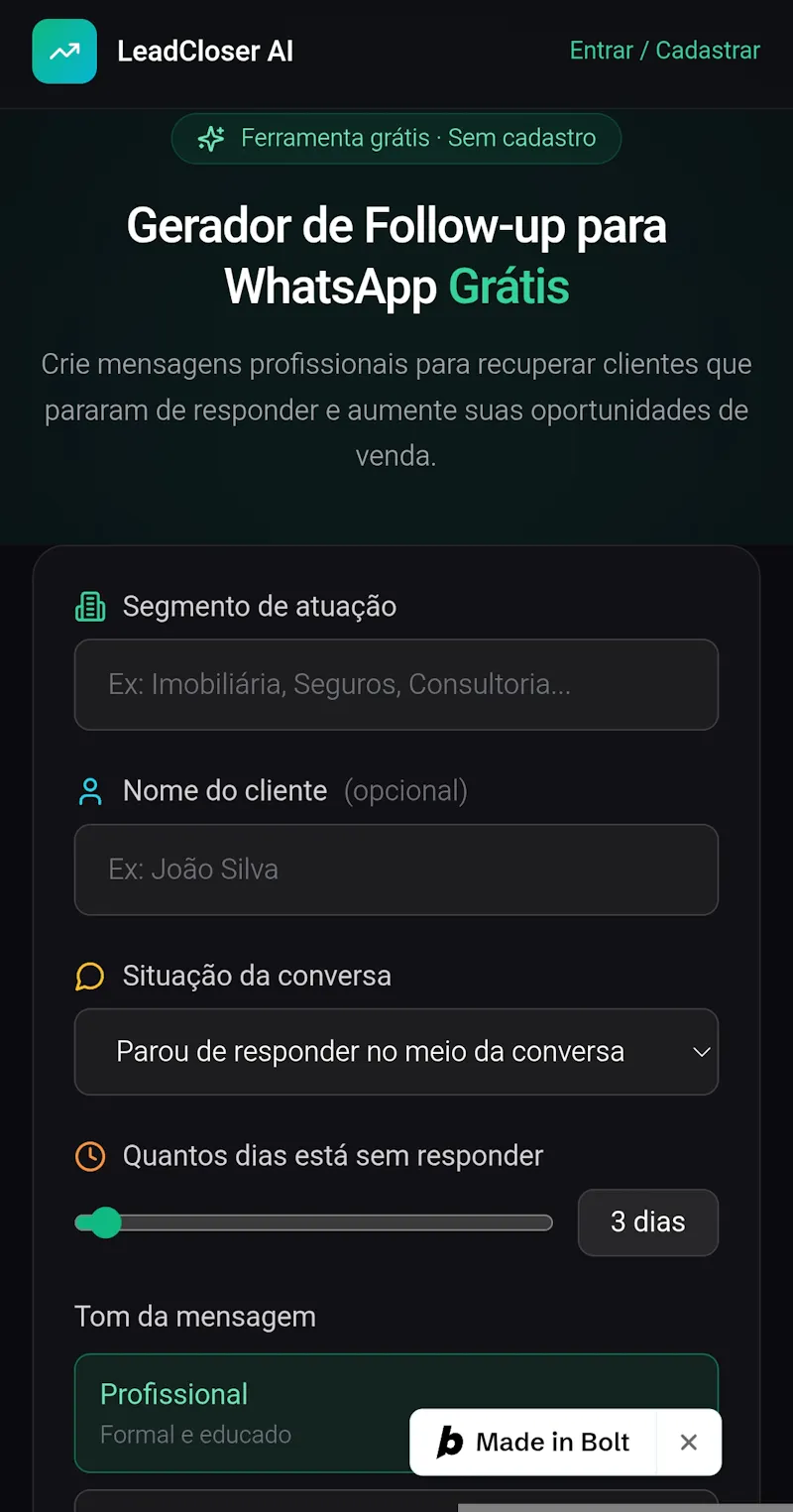 LeadCloser screenshot 1
