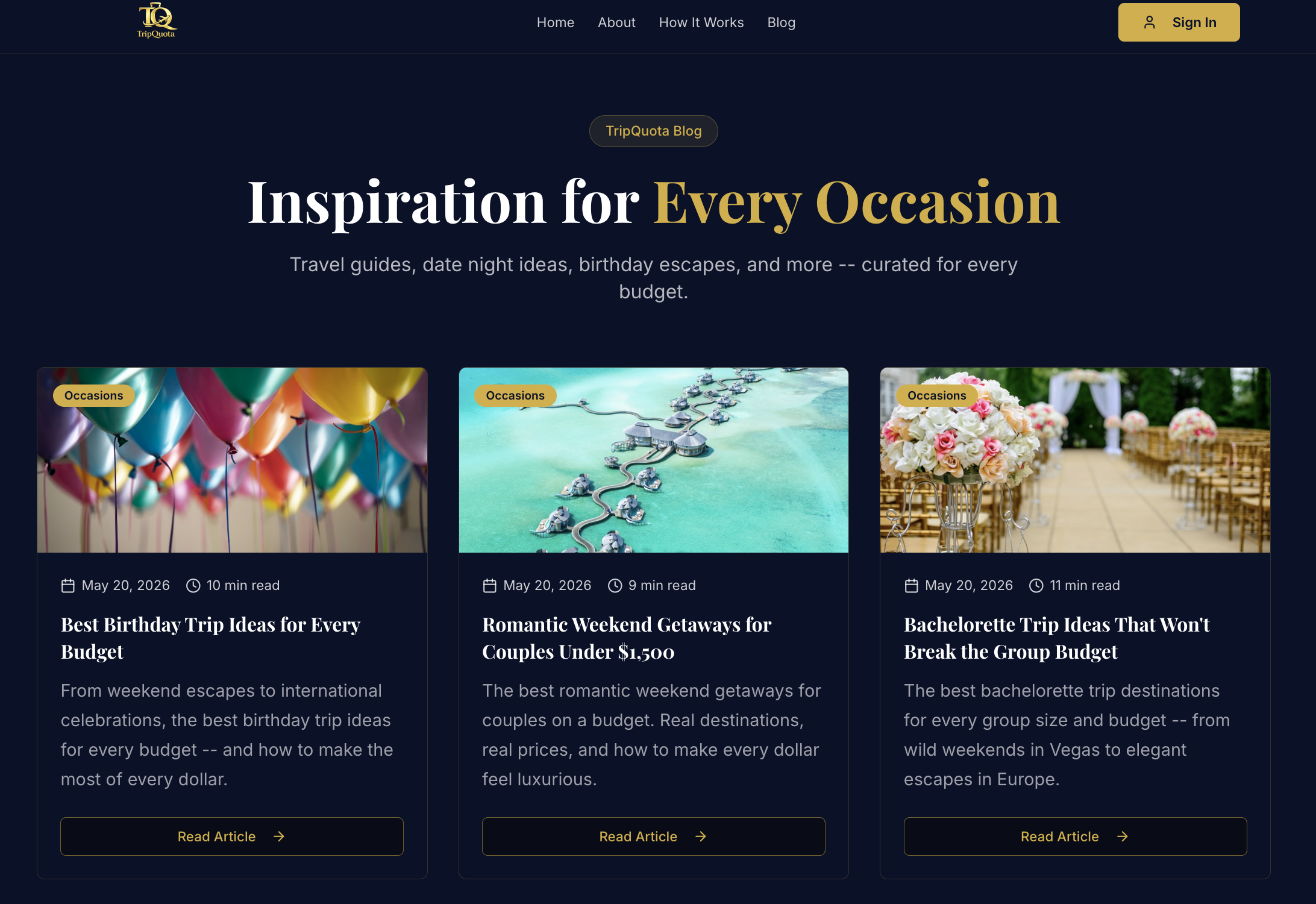 TripQuota gallery image
