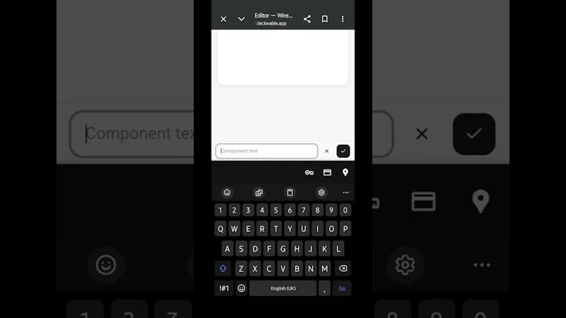 WireKit — Fast mobile wireframes screenshot 1 (video preview)
