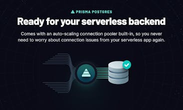 Prisma Postgres gallery image
