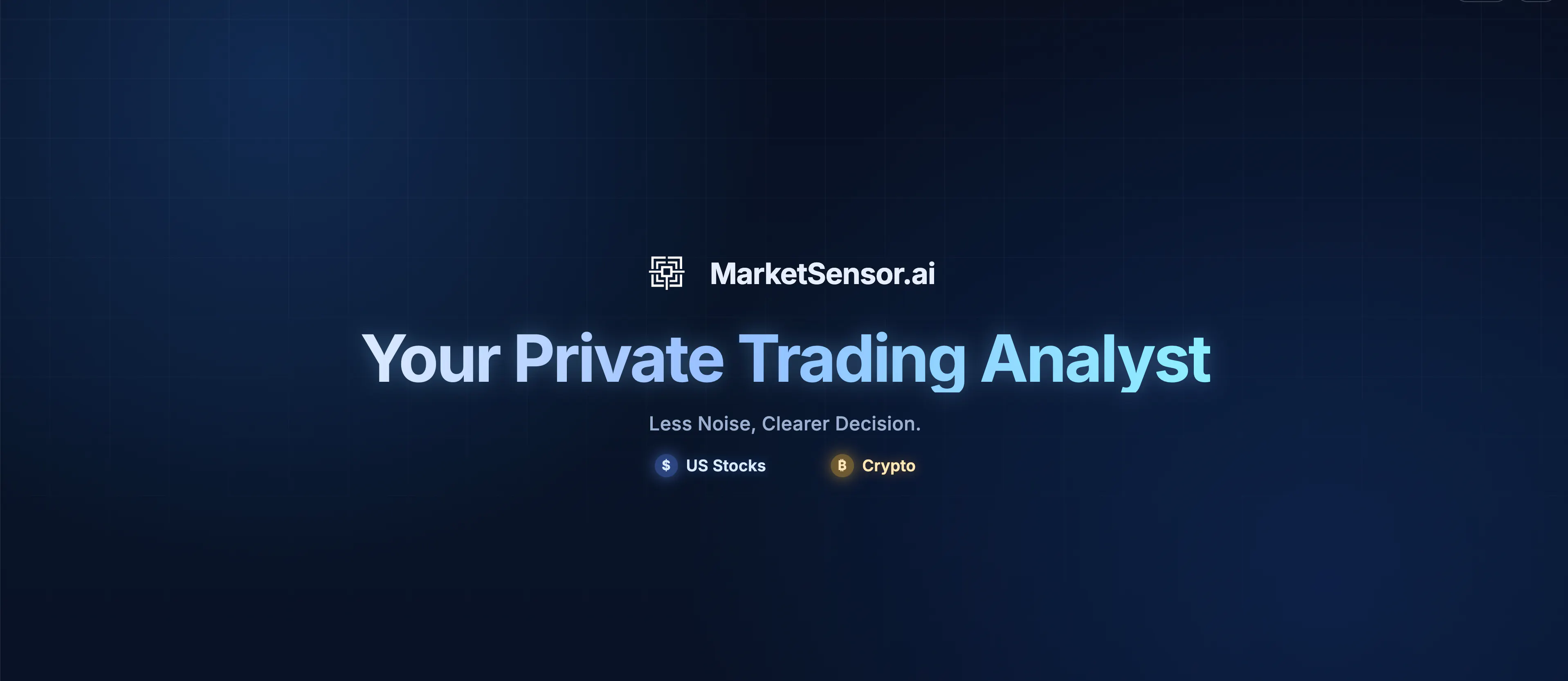 MarketSensor 제품 배너