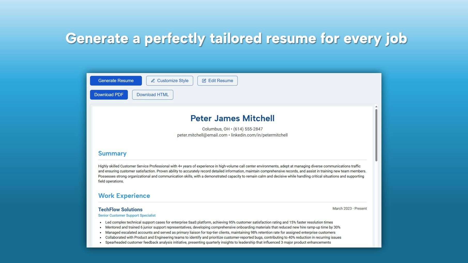 Hirecarta - Screenshot 5 showing product features and functionality