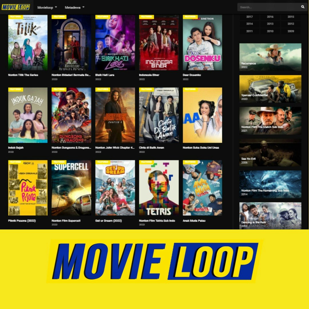 Movieloop es transmisión en línea media 1