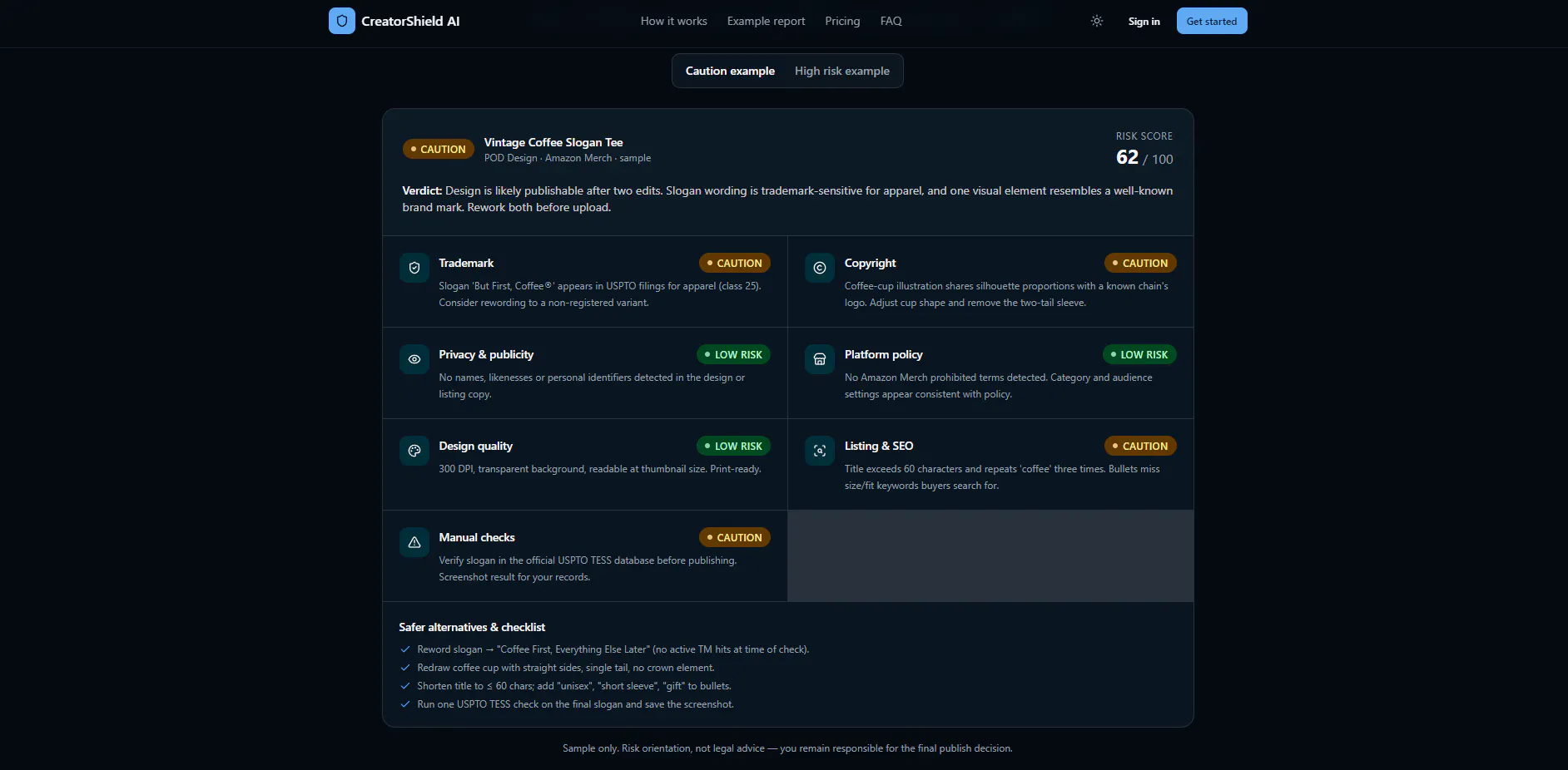 CreatorShield AI gallery image