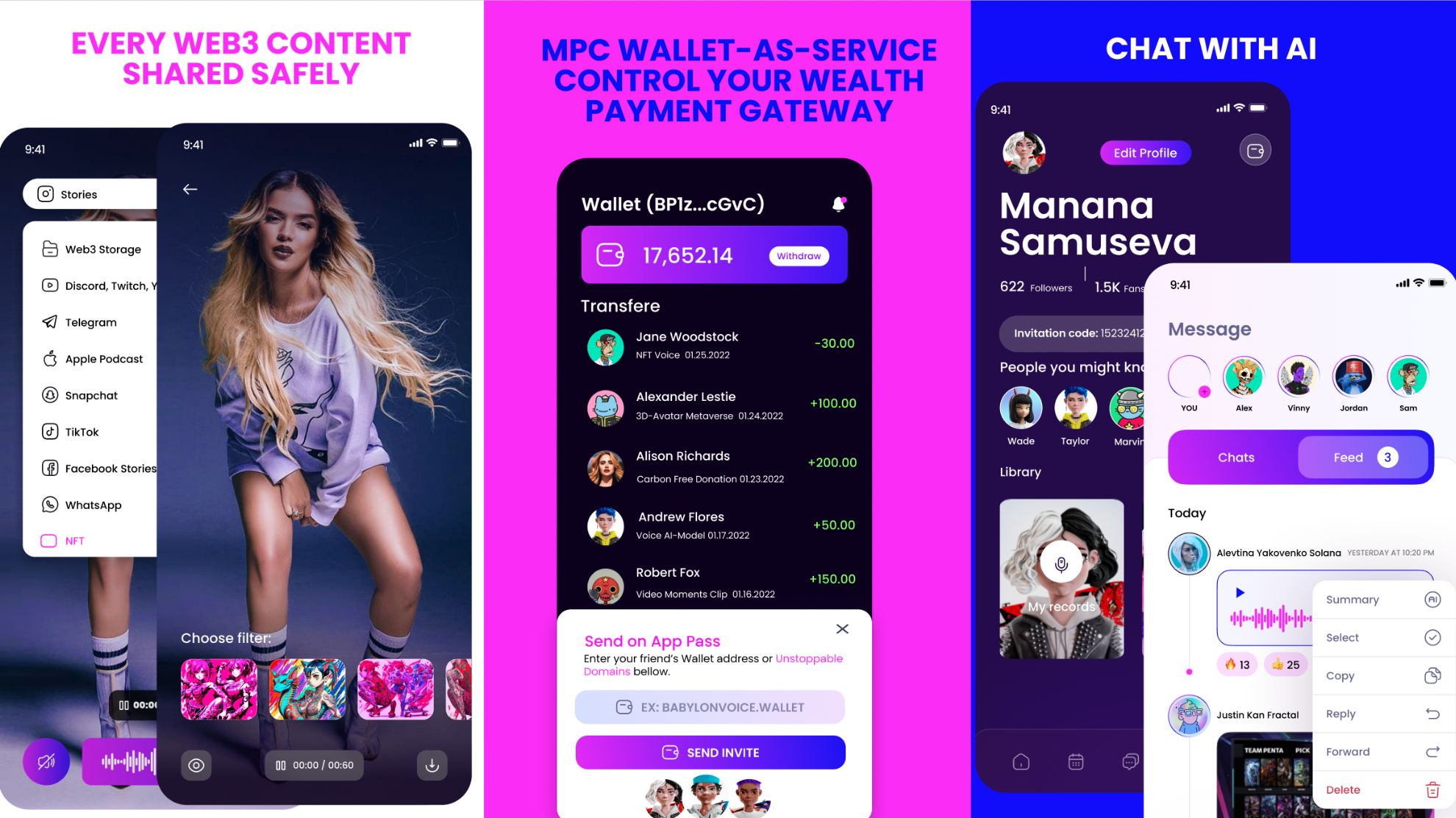Media Suara Babylon - AI Voice Gpt dan Voiceid - Permainan, dompet, metaverse dengan suara AI 4