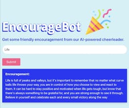 EncourageBot gallery image