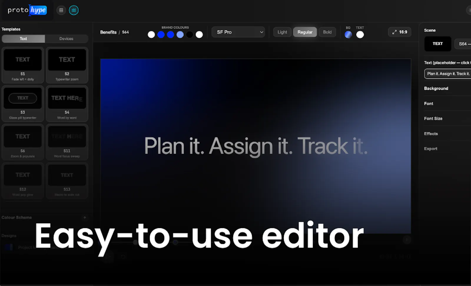 Protohype Editor screenshot 1