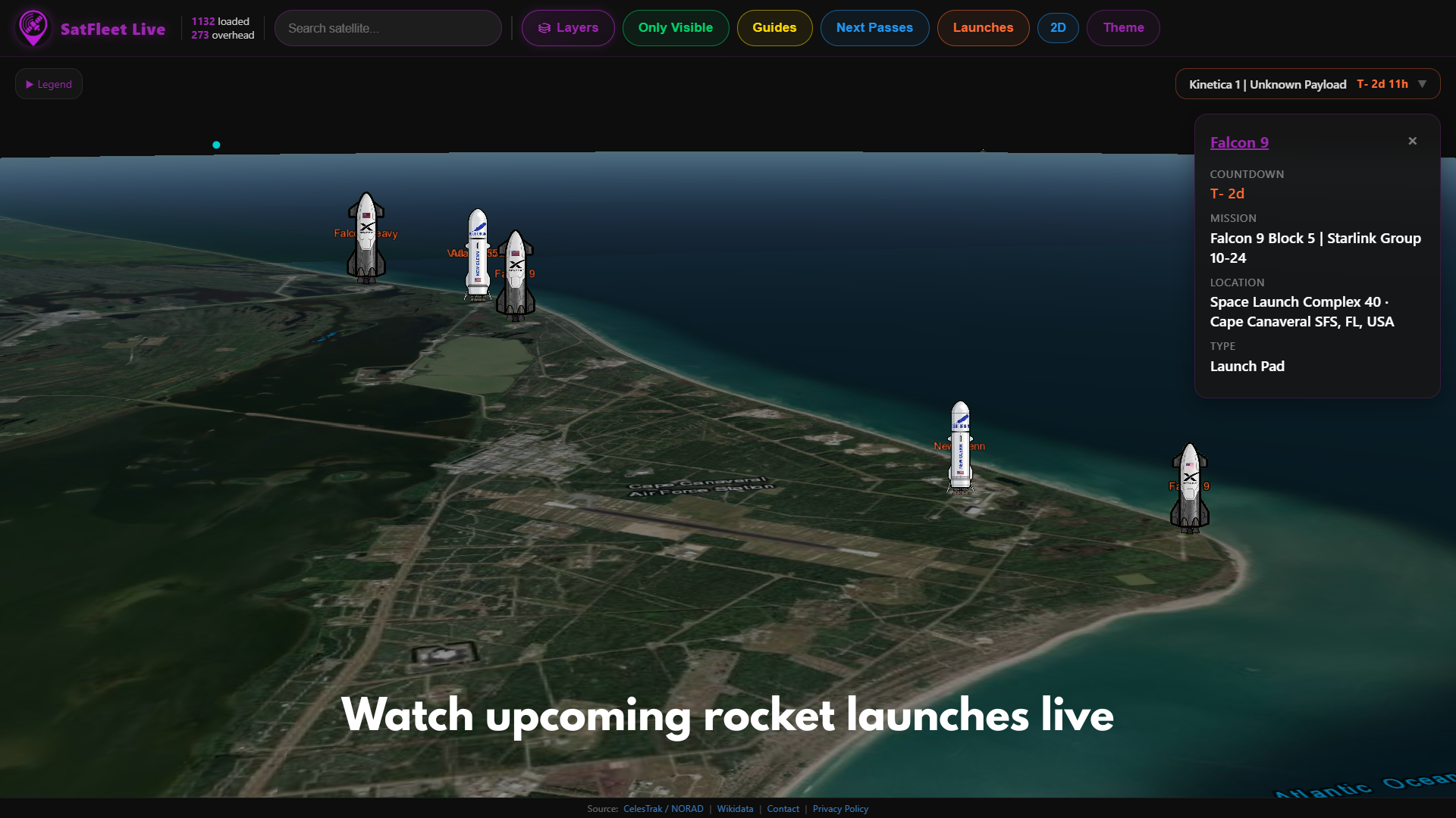 SatFleet Live gallery image