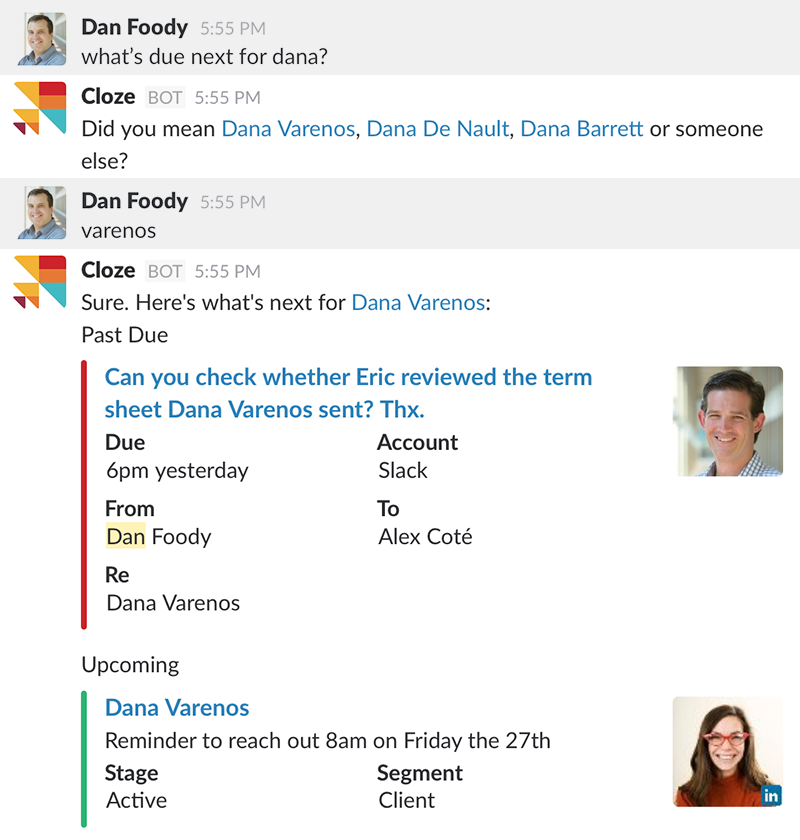 Cloze for Slack gallery image