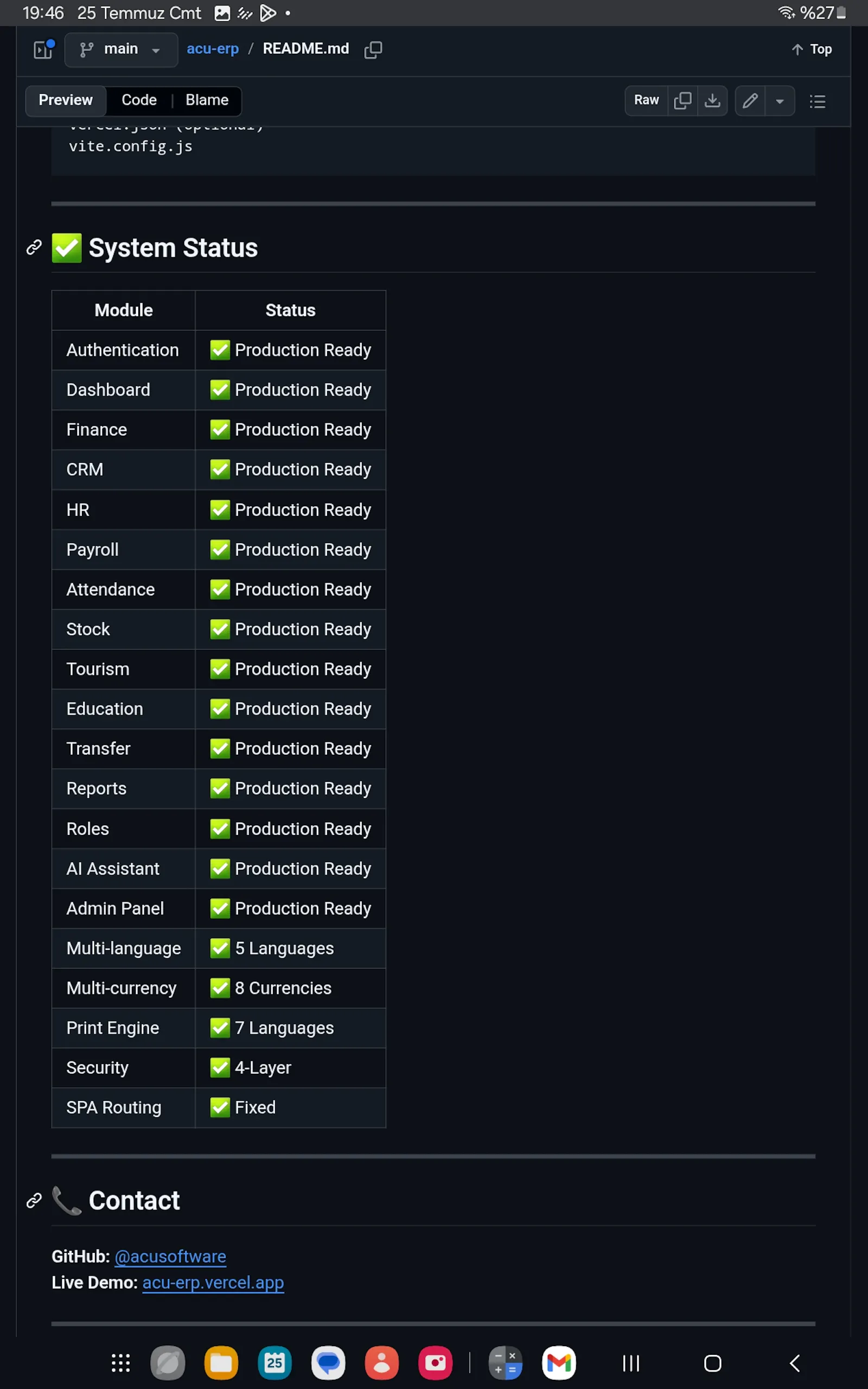 ACU — Enterprise Suite screenshot 3