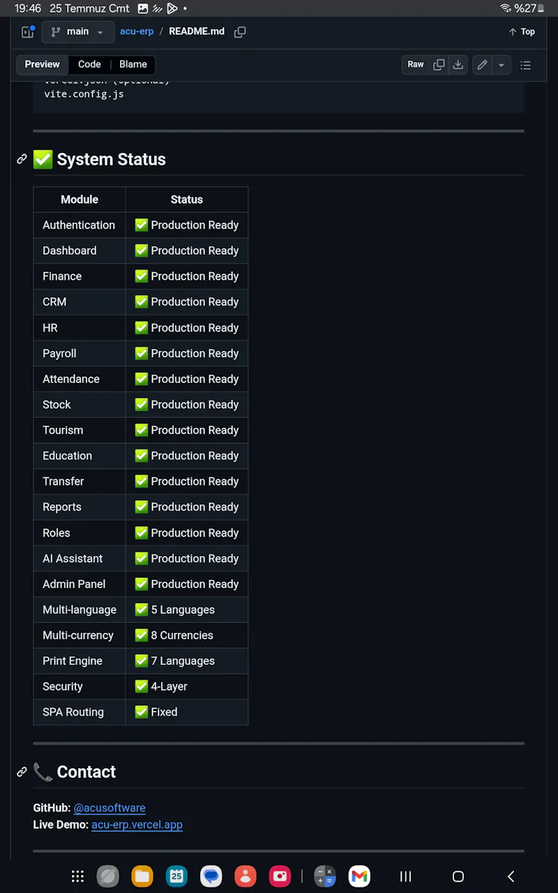 ACU — Enterprise Suite screenshot 3
