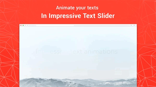 Impressive Text Slider