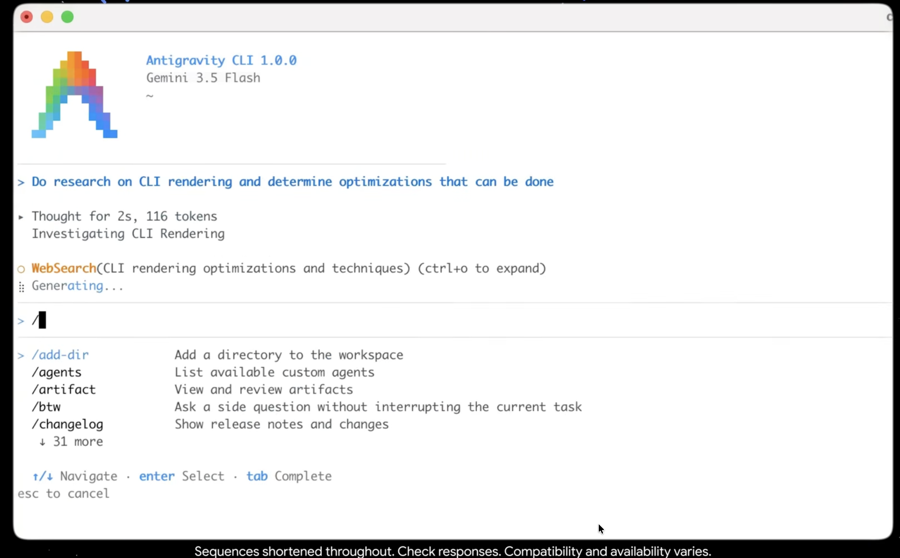 Google Antigravity CLI gallery image