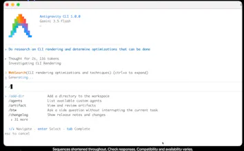 Google Antigravity CLI gallery image