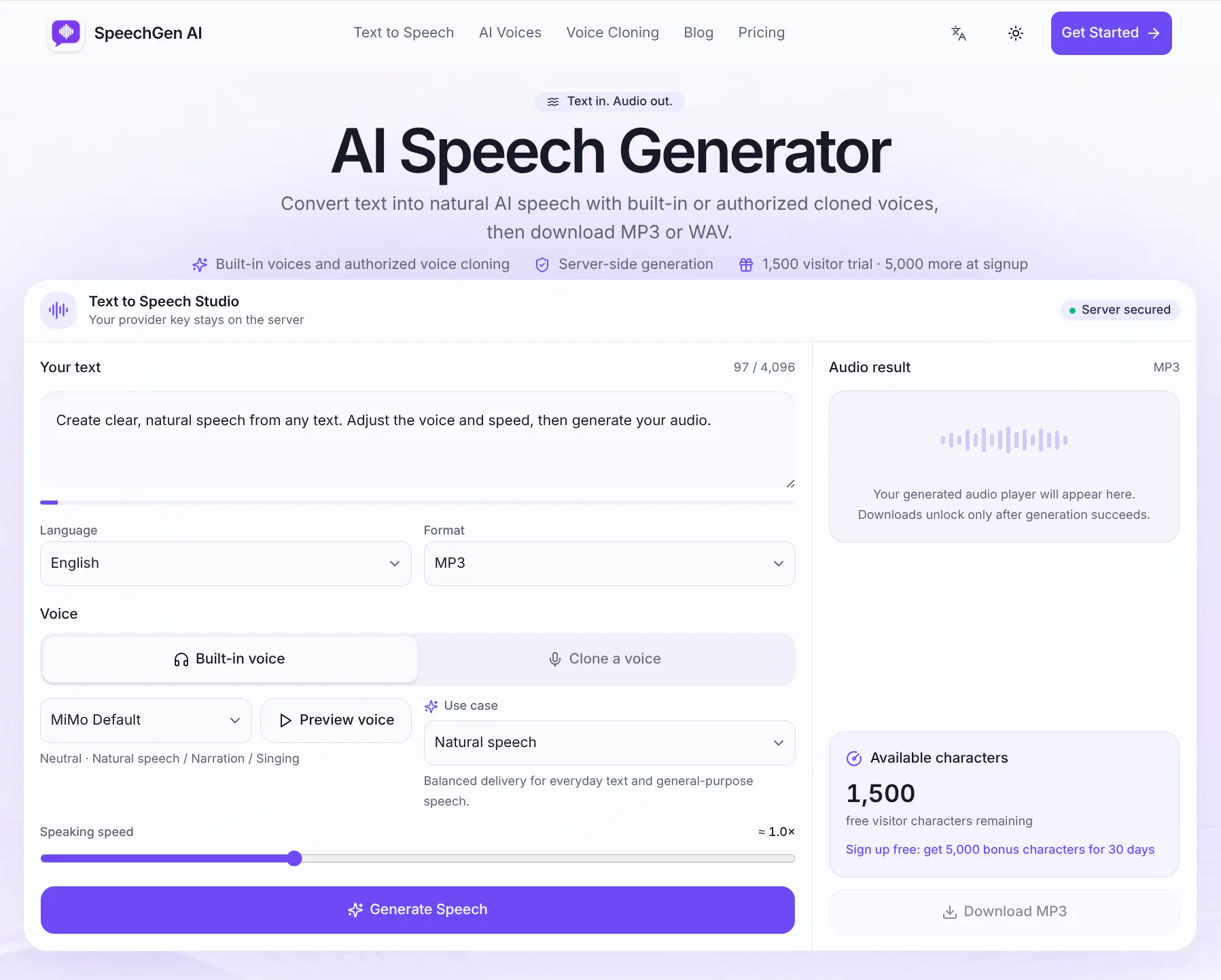 SpeechGen AI gallery image