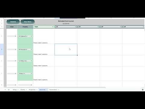 Real Estate Writer - Google Sheet System gallery image