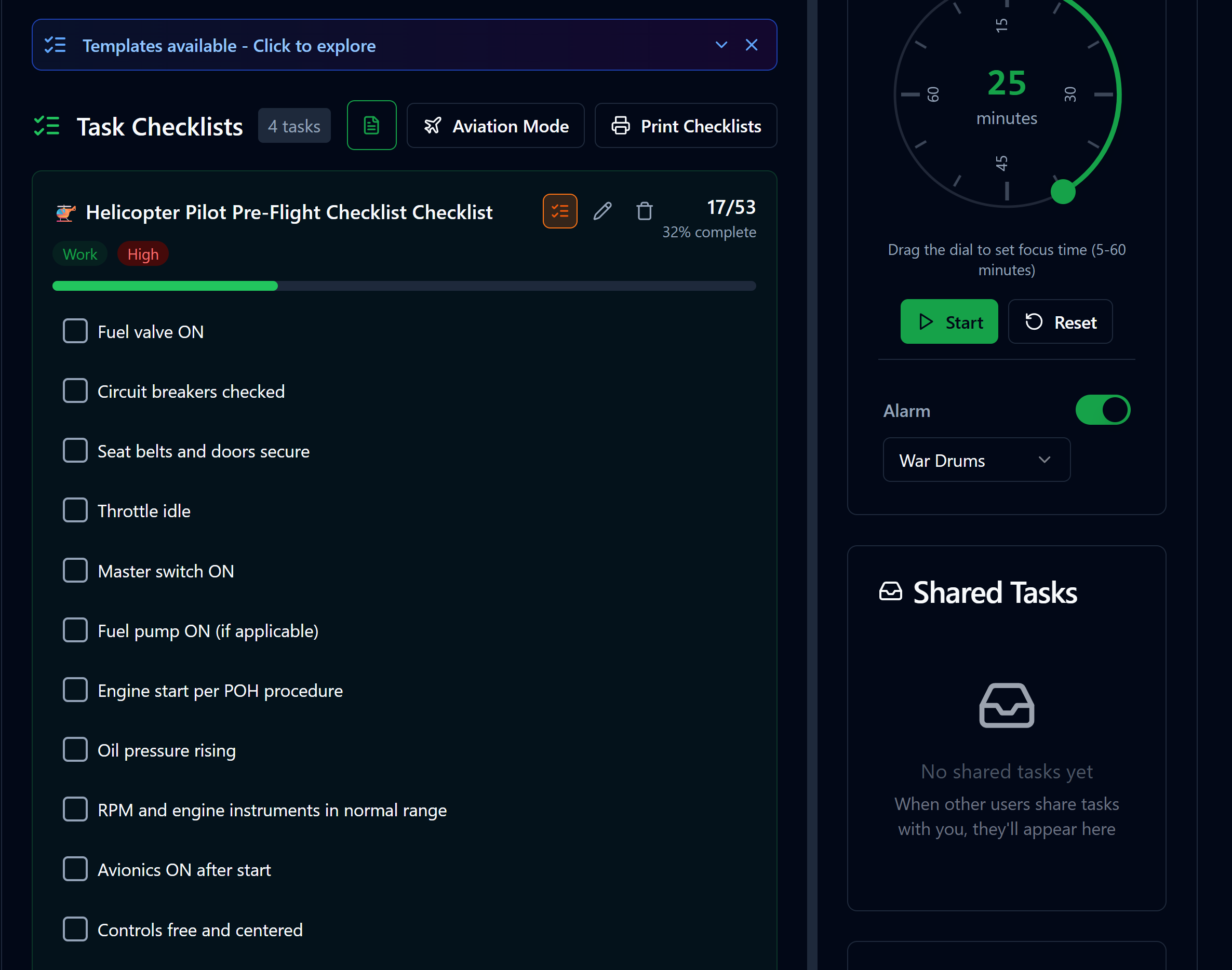 aichecklist.io productivity & scheduling - Screenshot 5 showing product features and functionality