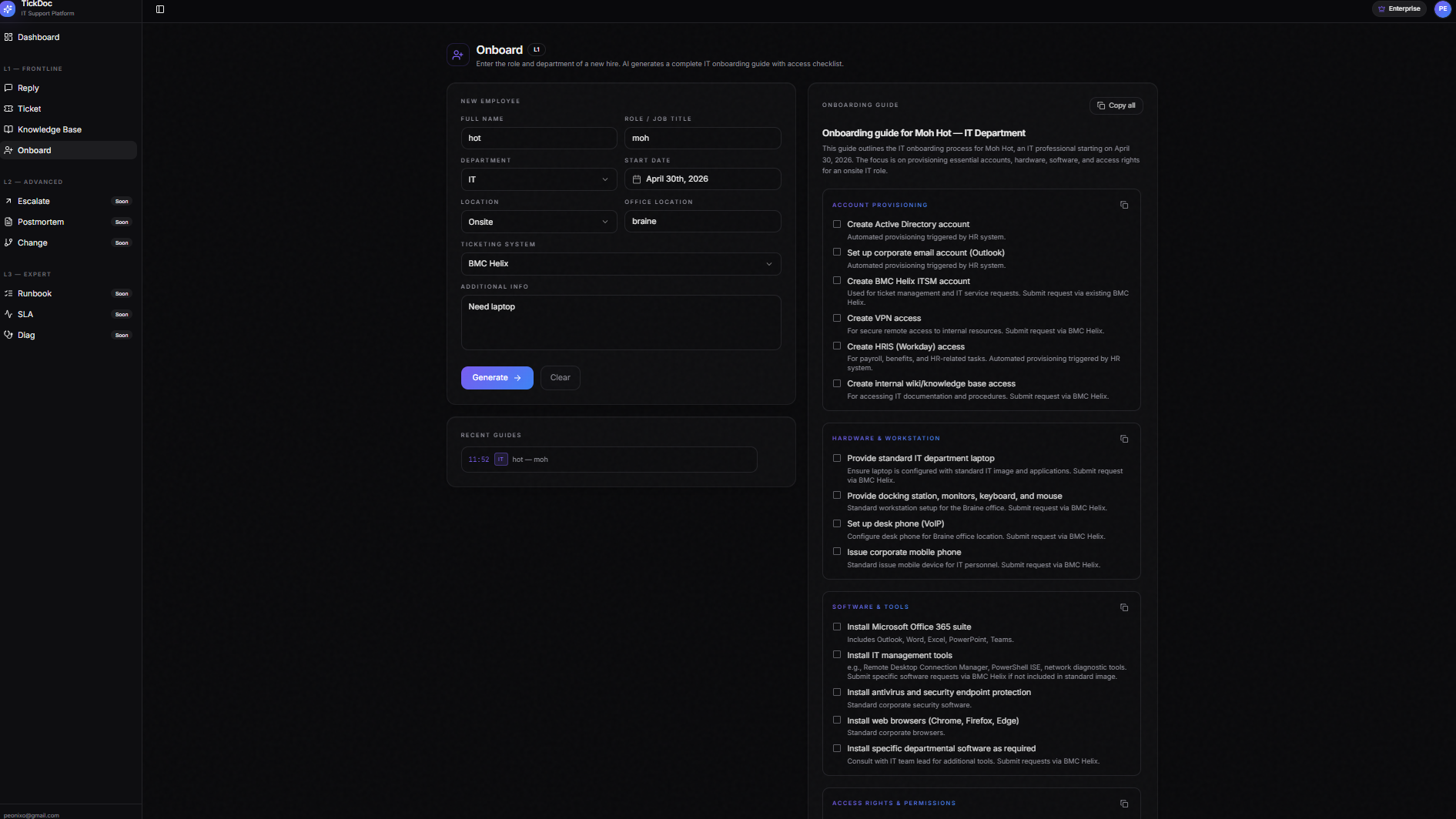 TickDoc gallery image