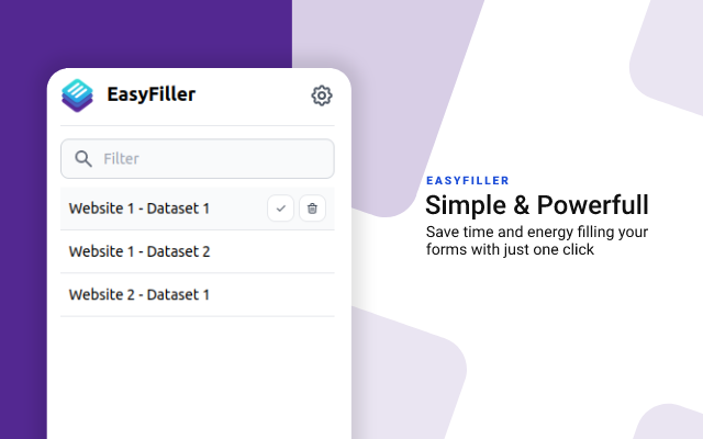 Easyfiller 2 - 單擊自動填寫表格 media 4