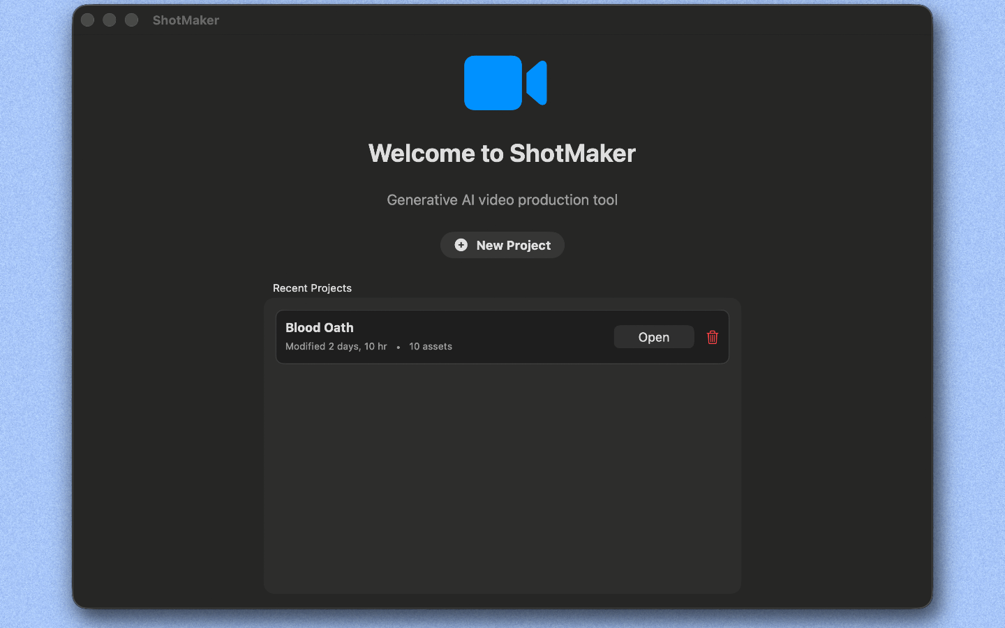 ShotMaker - Main product screenshot demonstrating key features and user interface