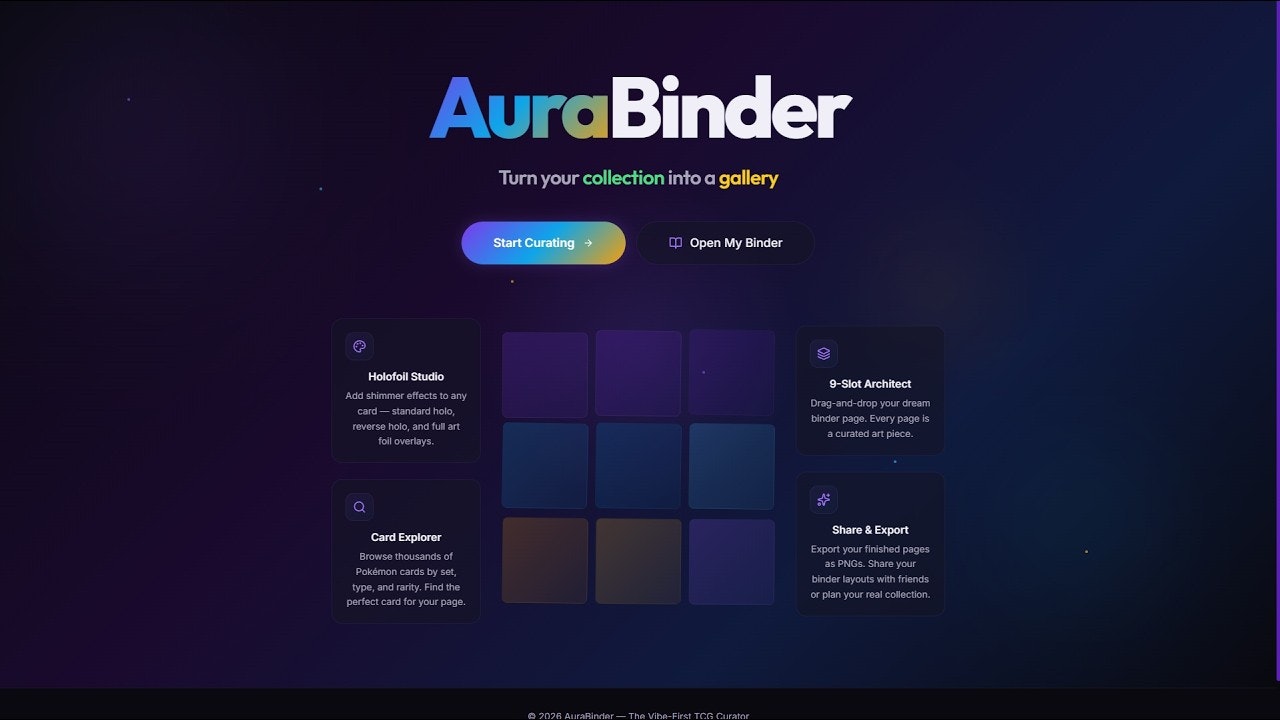 AuraBinder gallery image
