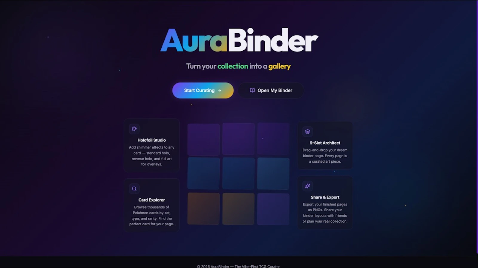 AuraBinder screenshot 1 (video preview)