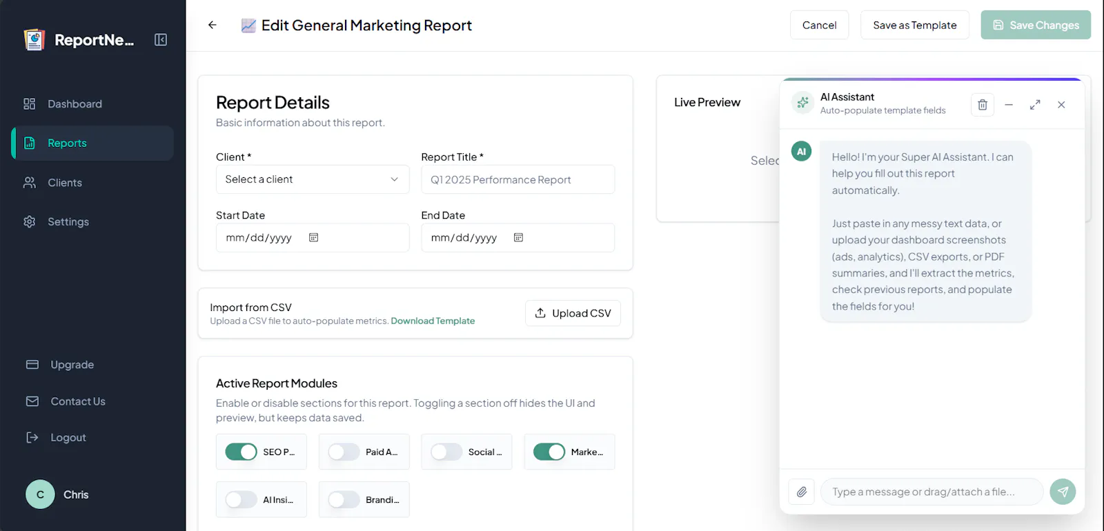 ReportNest screenshot 4