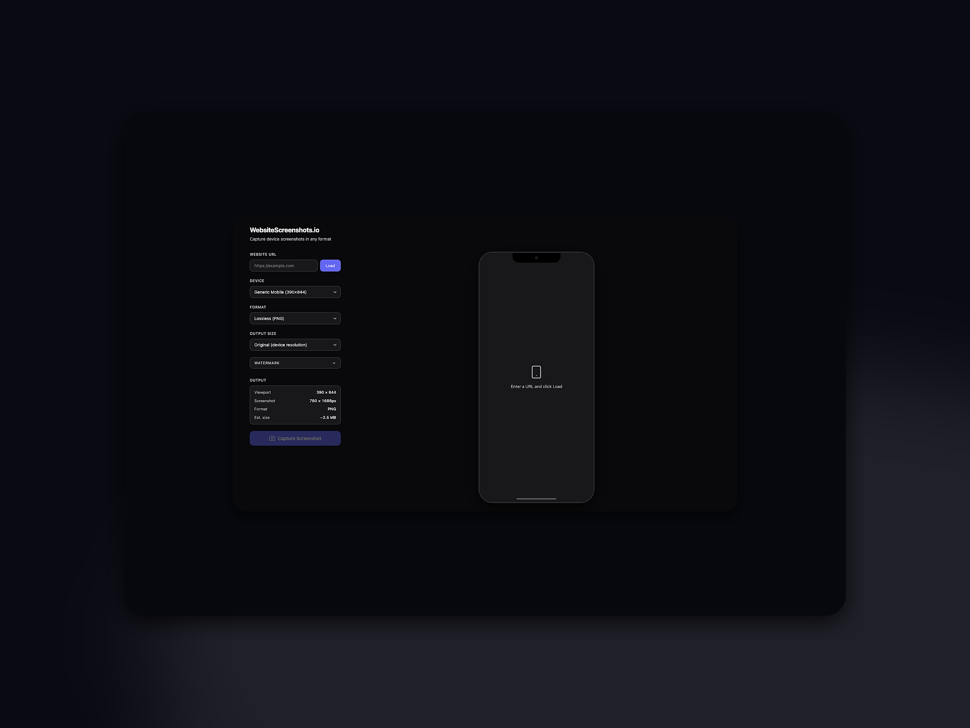 WebsiteScreenshots.io gallery image