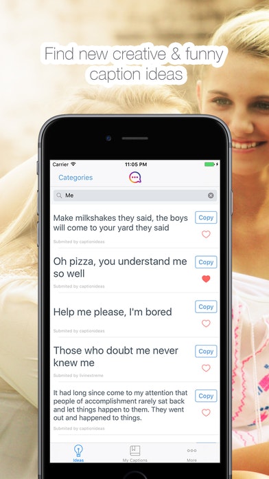 Caption Ideas App gallery image