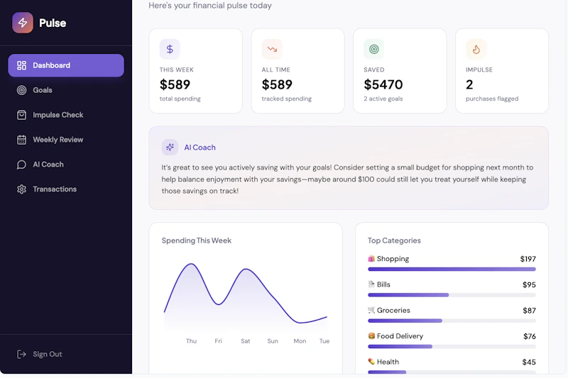 Pulse Money screenshot 3