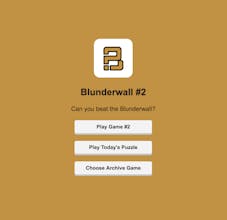 Blunderwall gallery image