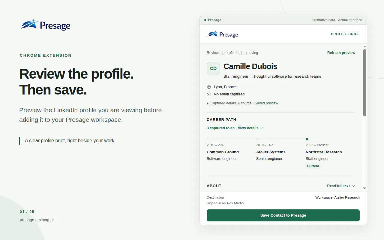Presage CRM gallery image