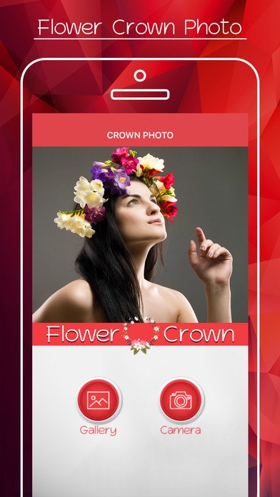 Flower Crown Image Editor | iOS gallery image