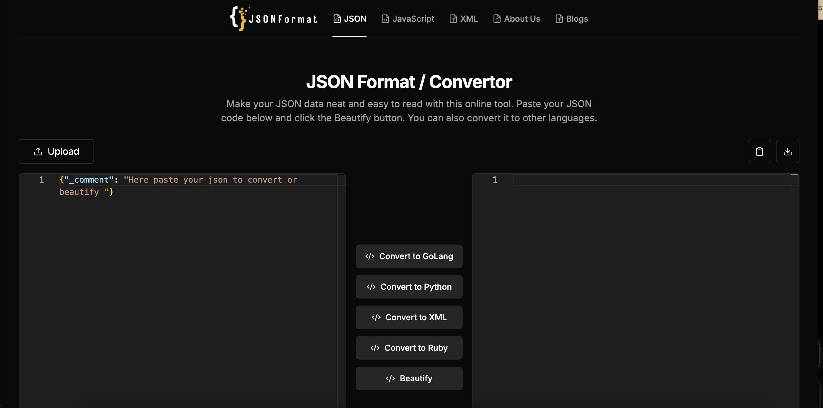 JSON -Format - JSON, JavaScript, XML -Verschieber und Parser Medien 2