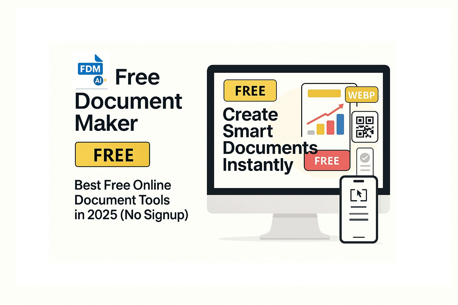 Média Fabricant de documents gratuits - Plate-forme de document alimentée par AI avec 30 outils gratuits 2