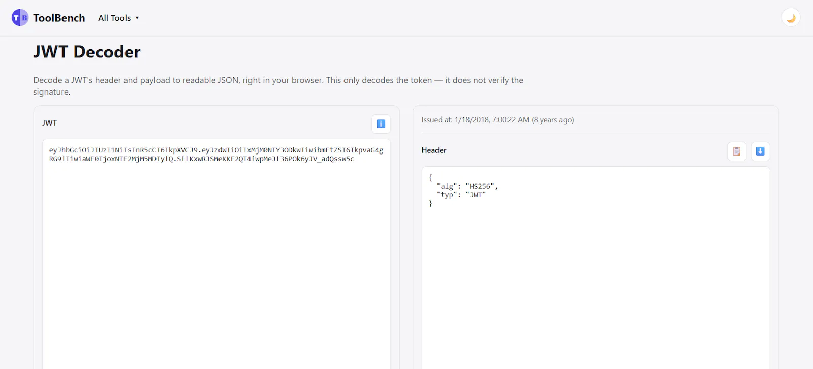 ToolBenchApp screenshot 4