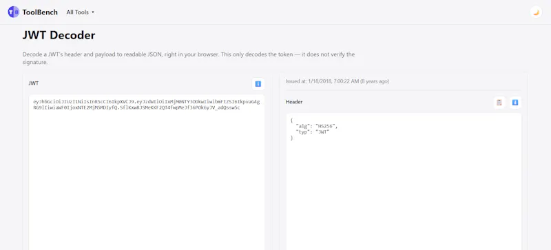 ToolBenchApp screenshot 4
