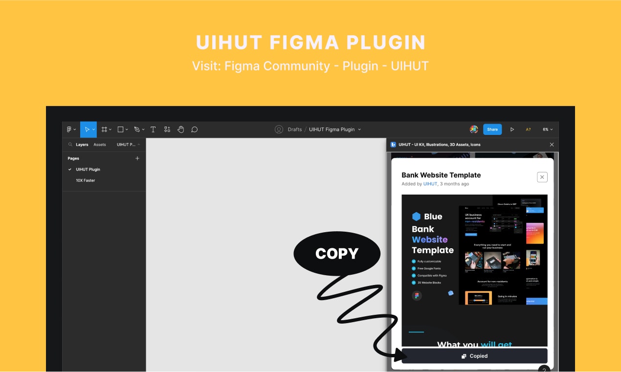 UIHUT Figma Plugin gallery image