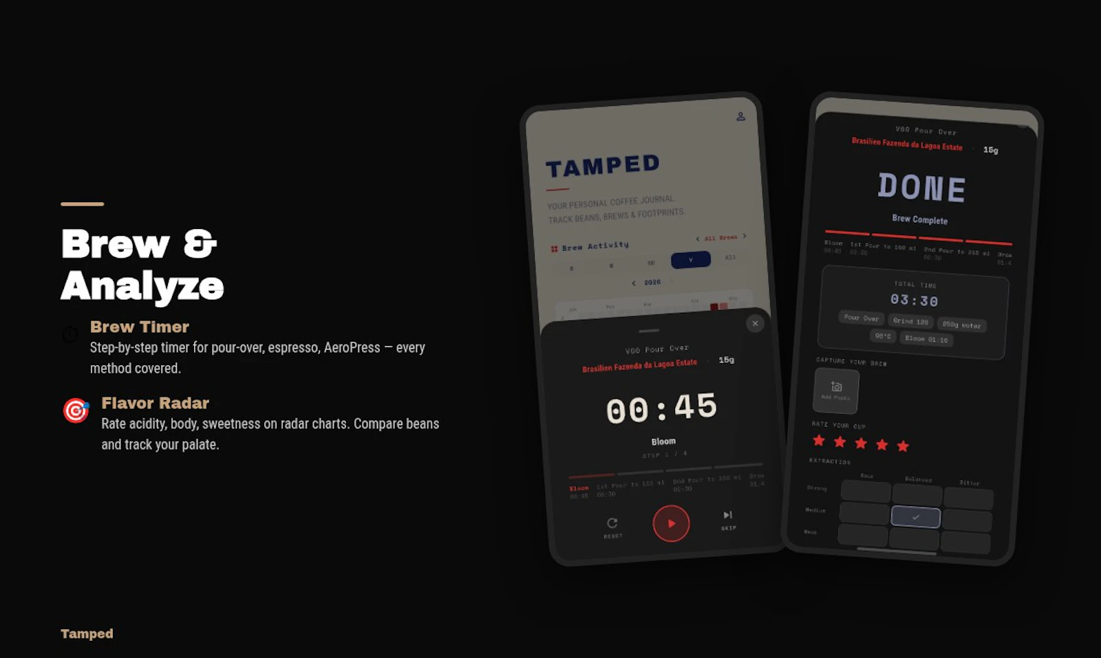 Tamped screenshot 3