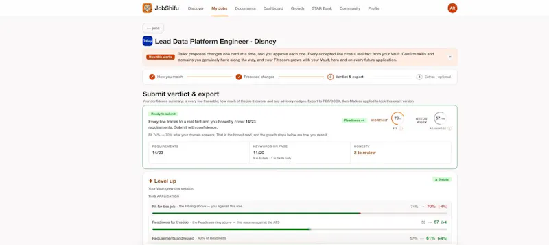 JobShifu screenshot 2