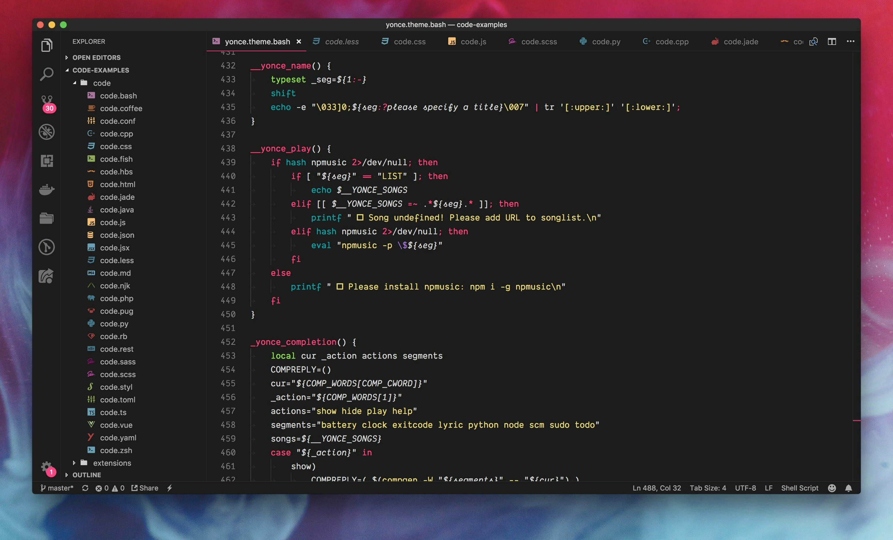 Yoncé Theme gallery image