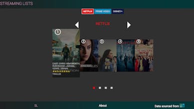 Streaming Lists gallery image