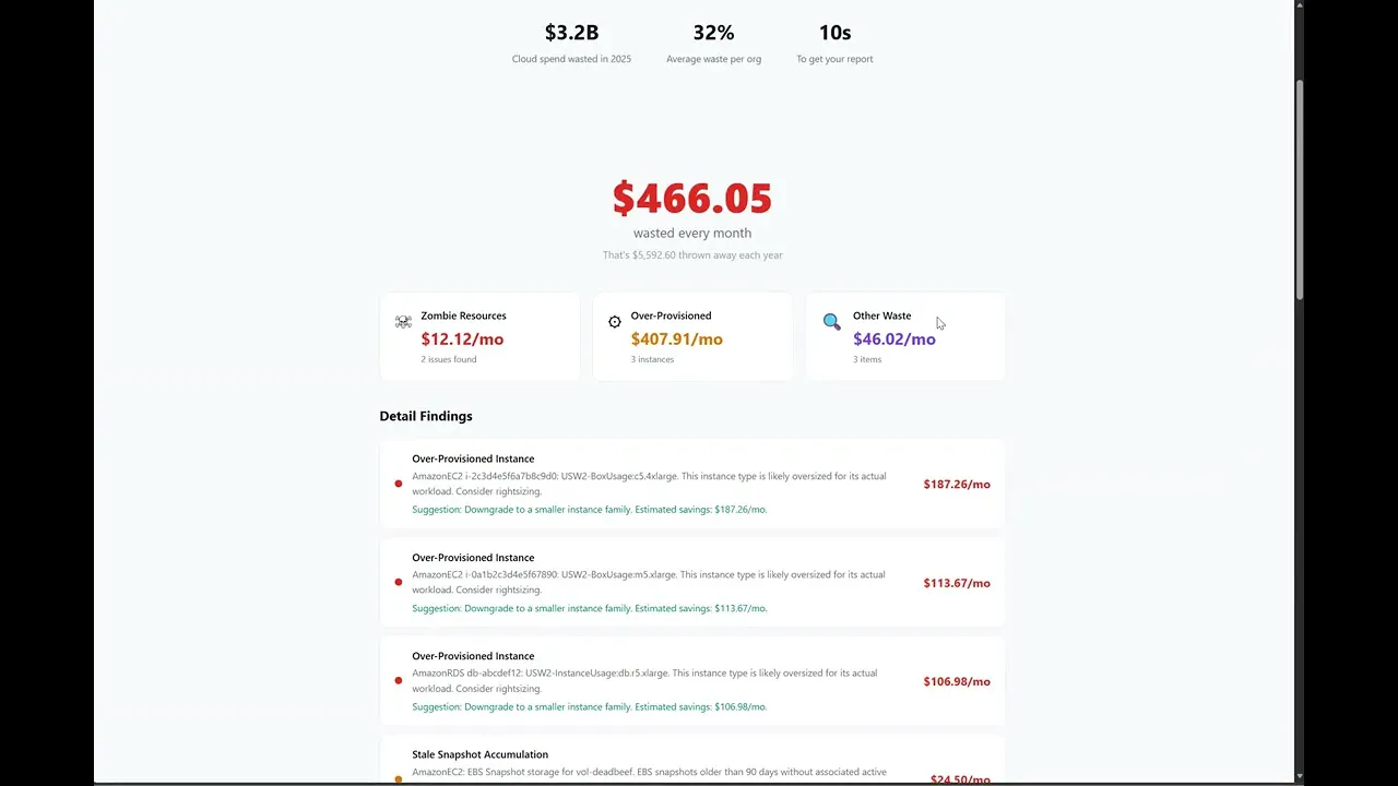 CloudSaver AI gallery image