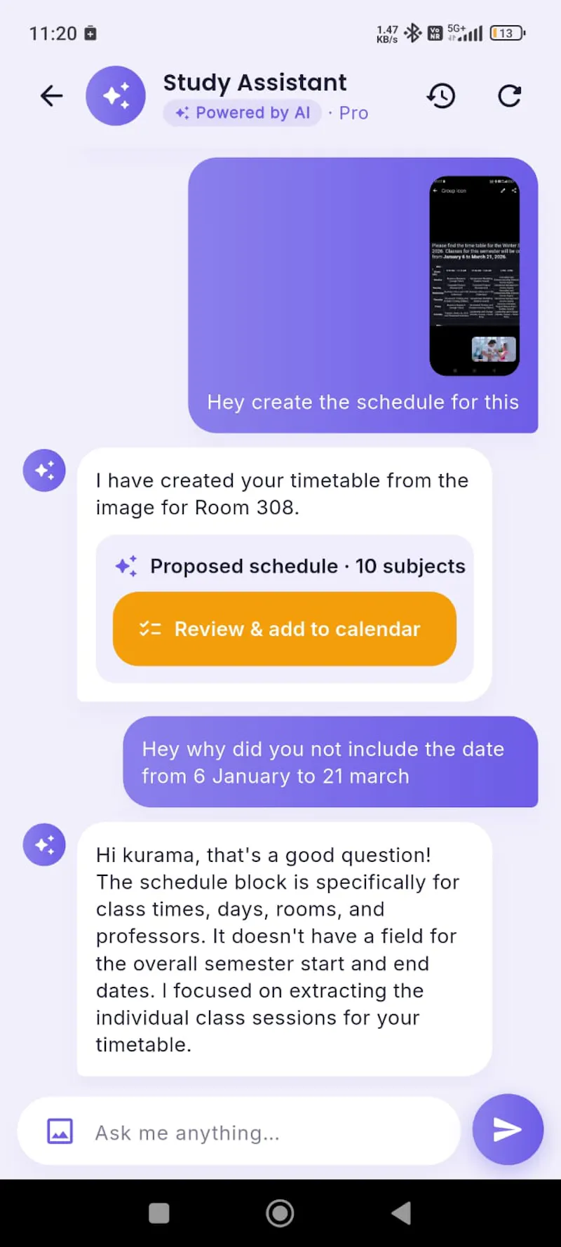 ClassTrack screenshot 3