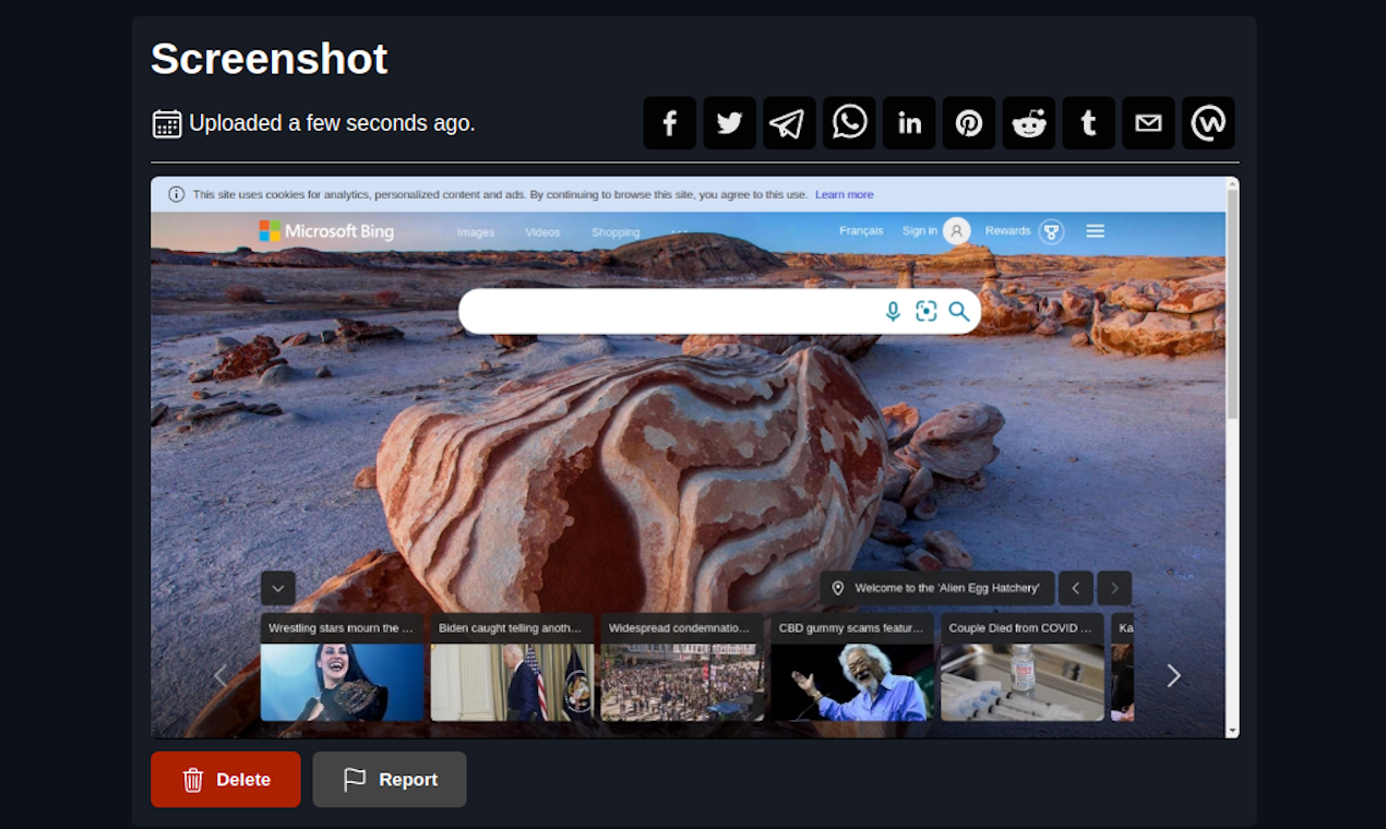 SCShot | Online Screenshot Tool gallery image