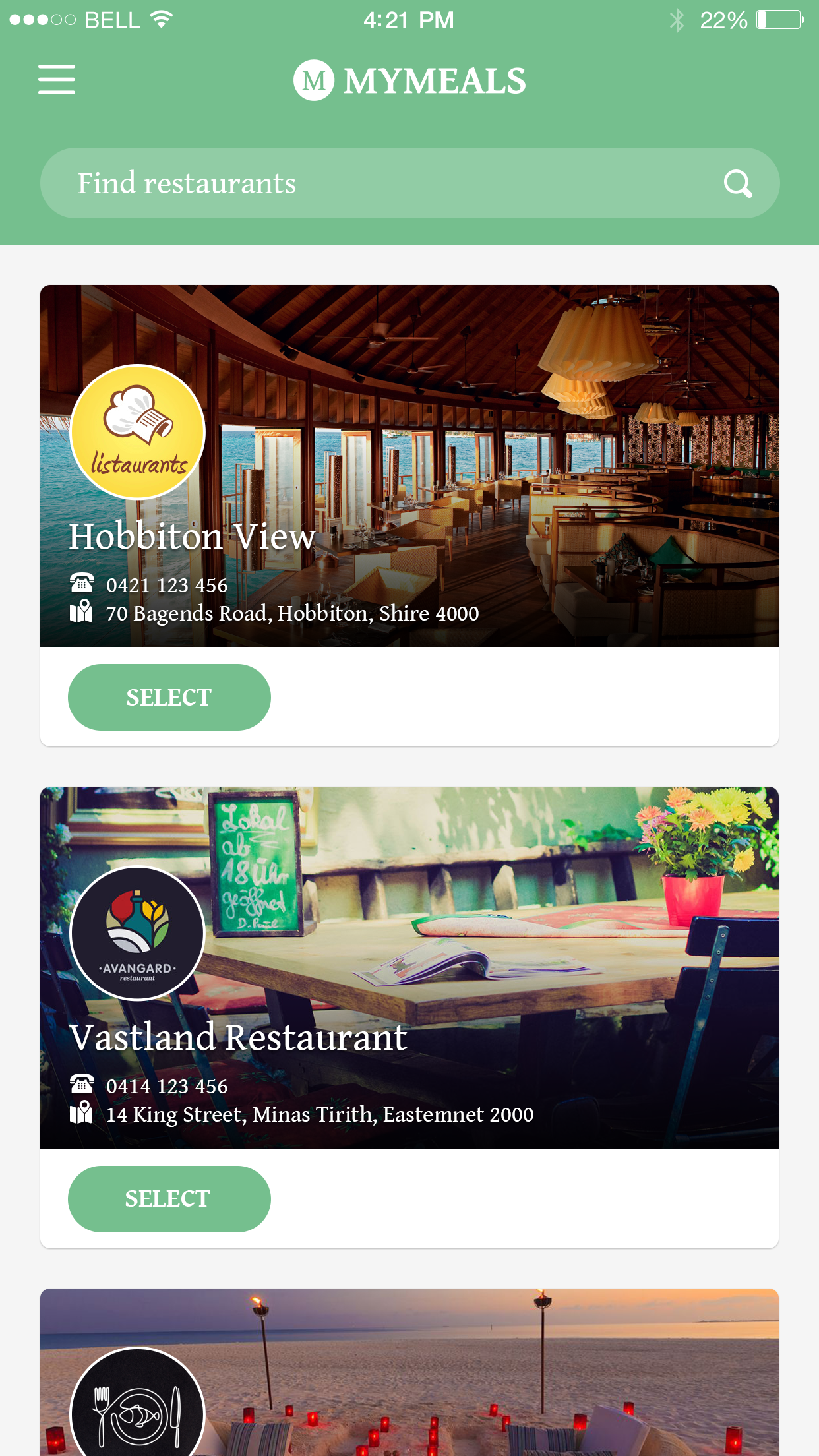 MyMeals gallery image